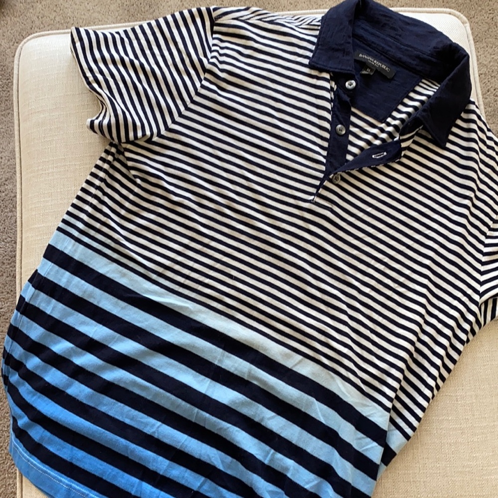 Ombré Dip Dye Medium Banana Republic Polo